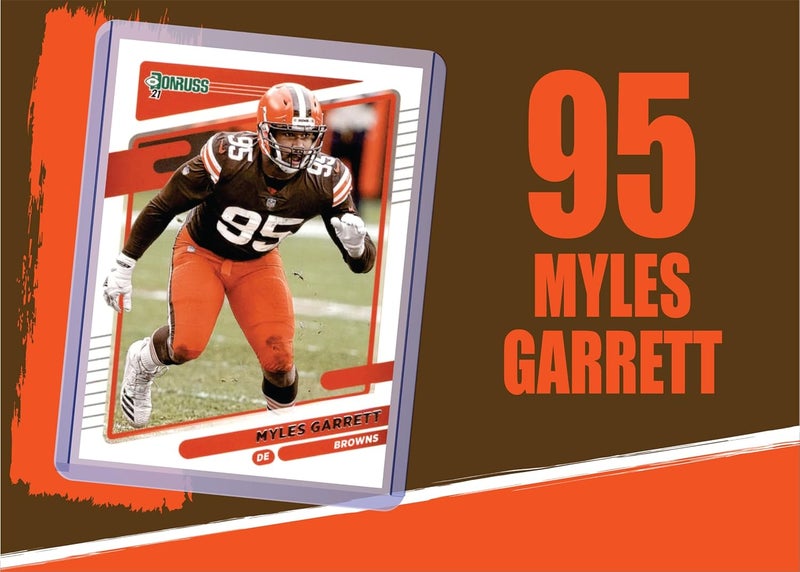 Chaser Myles Garrett (5) Assorted Football Cards Gift Pack - Cleveland Browns - Image 4